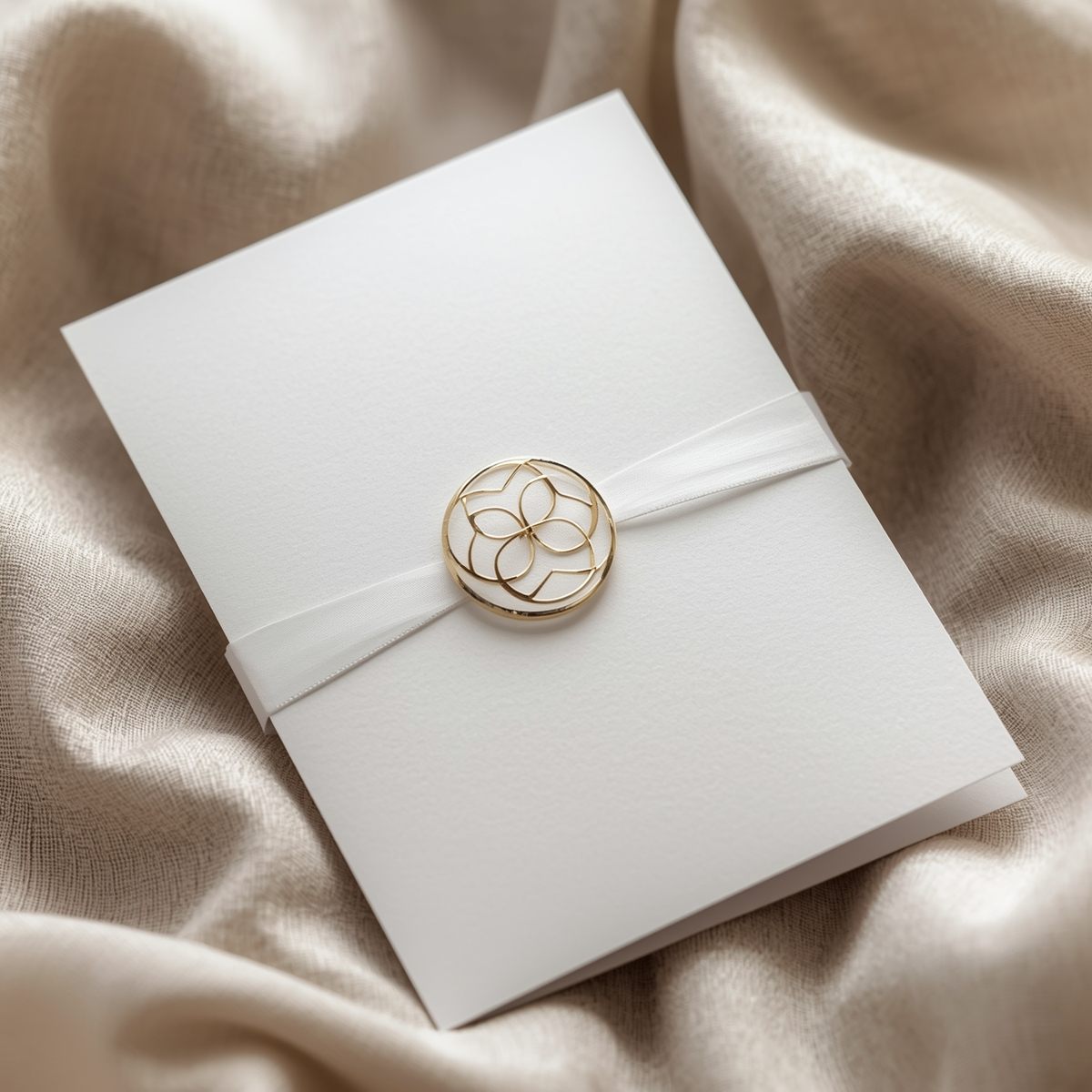 Luxe handgemaakte kaart detail